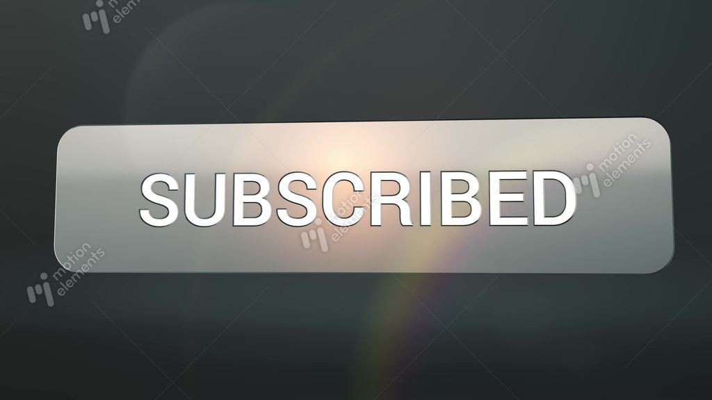 Subscribe Button Inverted MotionElements