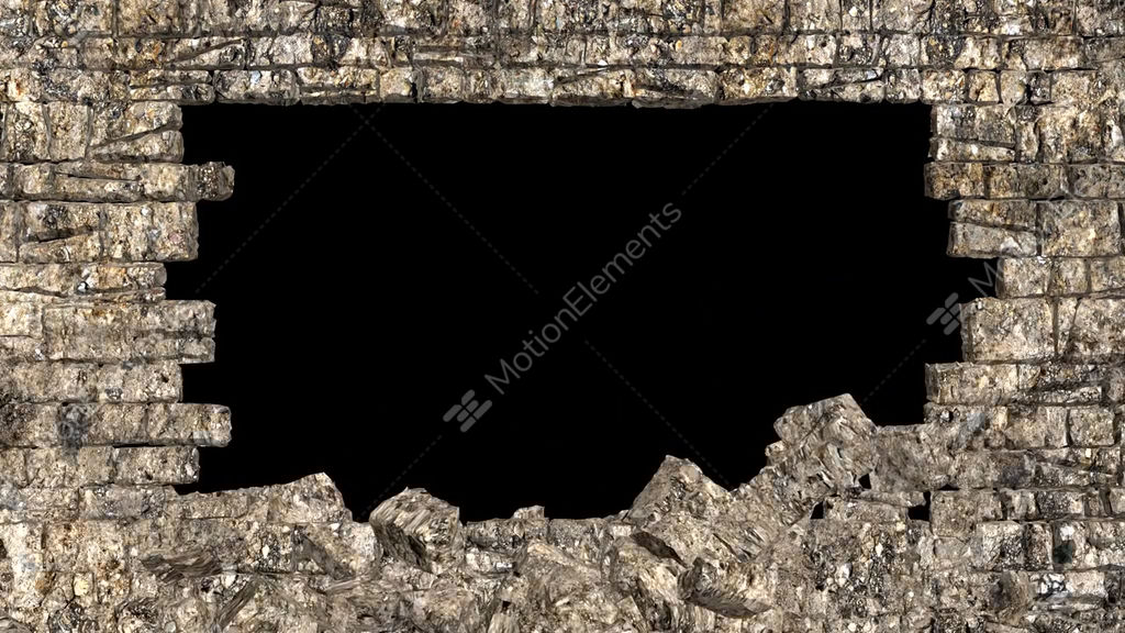 Animated Stone Wall Background