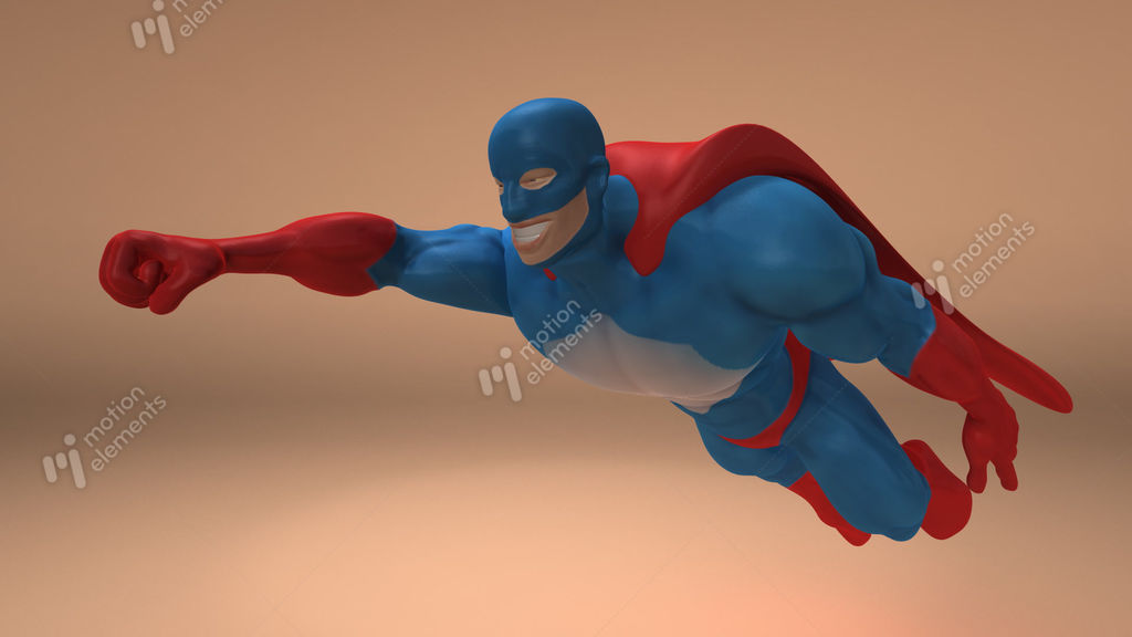 Superhero Animation Examples MotionElements