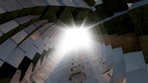 Tunnel Effect Logo Intro