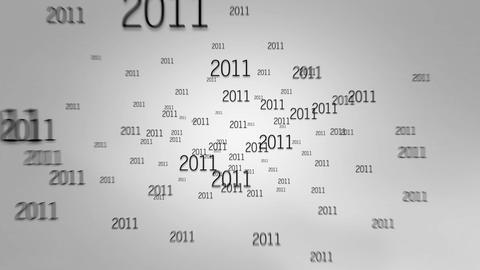 New Year 2018 Grey background