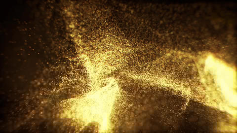 Golden Glitter Animated Looped Backgrounds 1