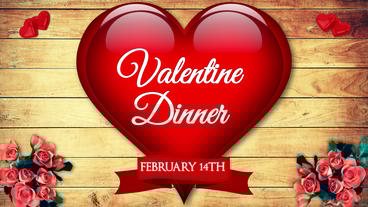 Restaurant Valentine Dinner