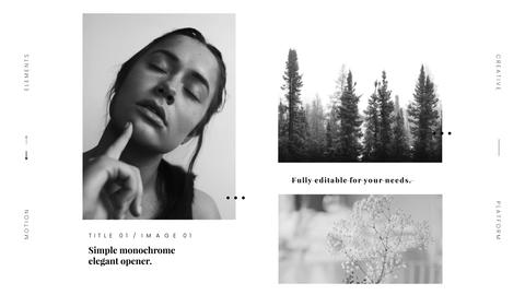 Monochrome Modern Opener