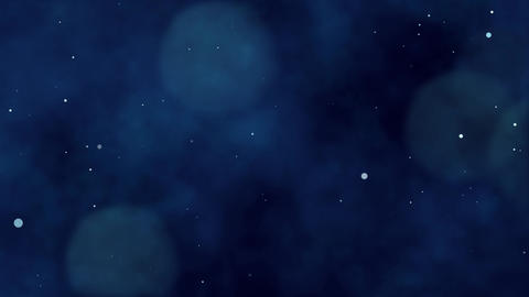 Dark blue particul background CG動画